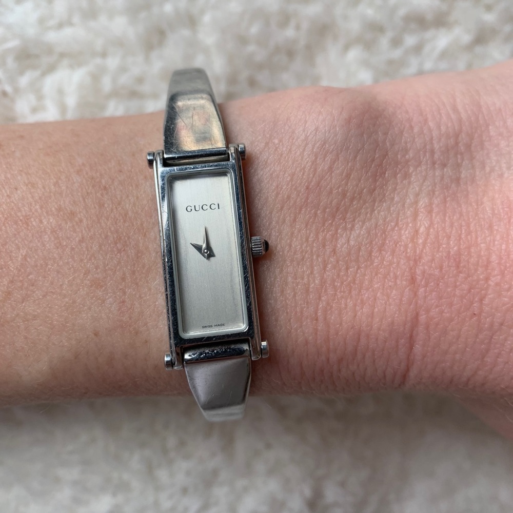 Gucci bangle watch